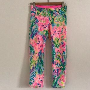 Lilly Pulitzer Luxletic Leggings in Fan Sea Print